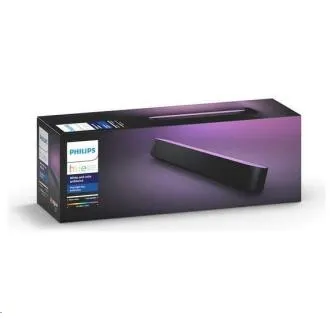 PHILIPS PLAY COL Hue Weiß und Farbambiente, eine Verlängerungsleiste, Schwarz