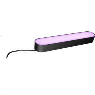 PHILIPS PLAY COL Hue Weiß und Farbambiente, eine Verlängerungsleiste, Schwarz