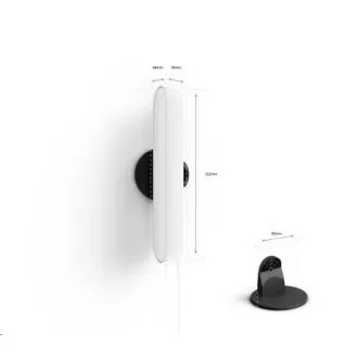 PHILIPS PLAY COL Hue Weiß und Farbambiente, zwei Schienen + Adapter, Weiß