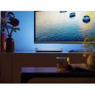 PHILIPS PLAY COL Hue Weiß und Farbambiente, zwei Schienen + Adapter, Weiß