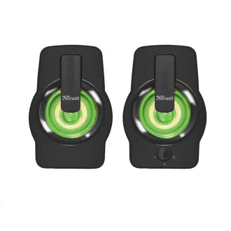 TRUST Gemi RGB 2.0 Lautsprecherset - schwarz