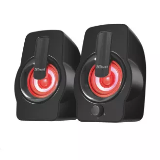TRUST Gemi RGB 2.0 Lautsprecherset - schwarz