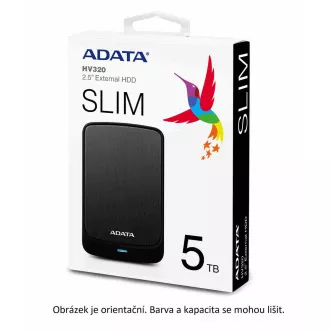 ADATA Externe HDD 1TB 2, 5" USB 3.1 AHV320, blau