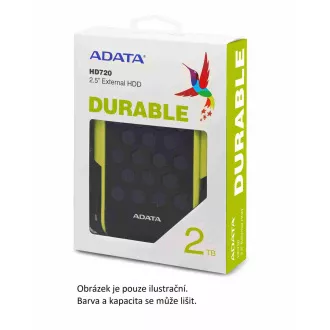 ADATA Externe Festplatte 1TB 2, 5" USB 3.2, DashDrive™ Durable HD720, G-Sensor, blau, (Gummi, wasser- und stoßfest) ADATA Externe Festplatte 1TB 2, 5" USB 3.2, DashDrive™ Durable HD720, G-Sensor, blau, (Gummi, wasser- und stoßfest)