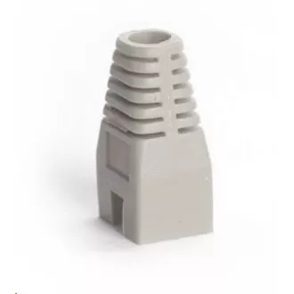Schutz für RJ45-Stecker, nicht einklemmbar - grau, 100 Stück Schutz für RJ45-Stecker, nicht einklemmbar - grau, 100 Stück