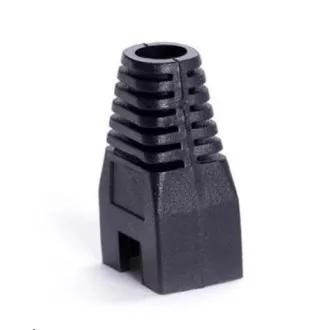 Schutz für RJ45-Stecker, nicht einklemmbar - schwarz, 100 Stk. Schutz für RJ45-Stecker, nicht einklemmbar - schwarz, 100 Stk.