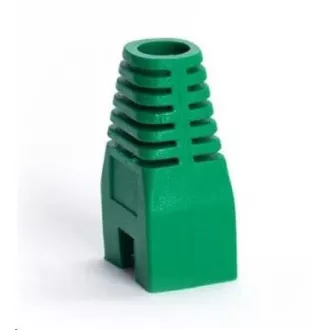 Schutz für RJ45-Stecker, unverlierbar - grün, 100 St.