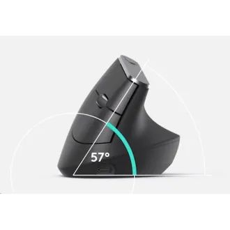 Logitech Kabellose Maus MX Vertikal, graphit - Unverpackt Logitech Kabellose Maus MX Vertikal, graphit - Unverpackt