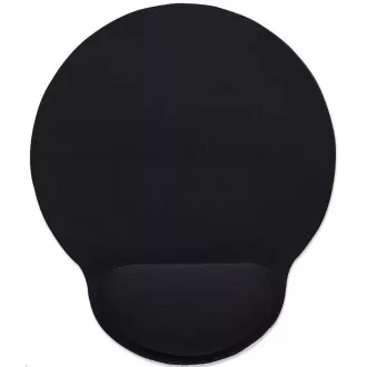 MANHATTAN Mauspad, Gel, schwarz