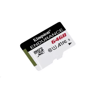 Kingston 64GB microSD XC High Endurance, 95R Klasse 10 UHS-I U1 Kingston 64GB microSD XC High Endurance, 95R Klasse 10 UHS-I U1