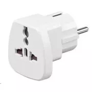 Goobay Universal Reiseadapter für Fremdgeräte auf CZ Steckdose IEC 320 C13