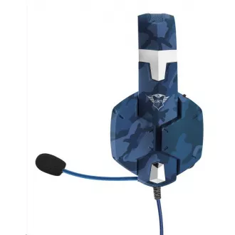 Trust GXT 322B Carus Gaming Headset für PS4 und PS5 - camo blue