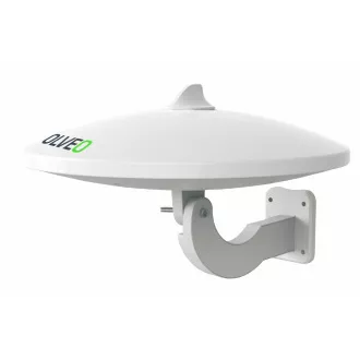 EVOLVEO Jade 1, aktive Außenantenne FM/DAB /DVB-T2, LTE, 4G, 5G Filter