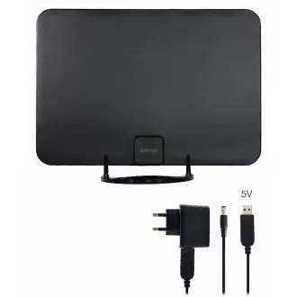 EVOLVEO Xany 2A, 230/5V, aktive Raumantenne FM/DAB /DVB-T2, LTE, 4G, 5G Filter EVOLVEO Xany 2A, 230/5V, aktive Raumantenne FM/DAB /DVB-T2, LTE, 4G, 5G Filter