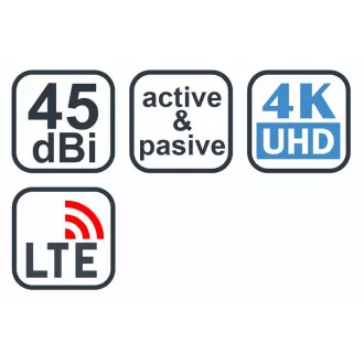 EVOLVEO Xany 2A, 230/5V, aktive Raumantenne FM/DAB /DVB-T2, LTE, 4G, 5G Filter EVOLVEO Xany 2A, 230/5V, aktive Raumantenne FM/DAB /DVB-T2, LTE, 4G, 5G Filter