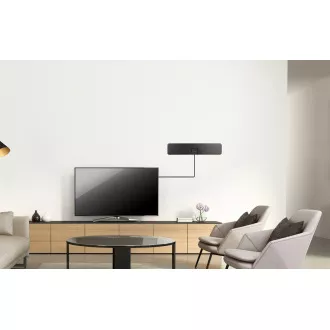 EVOLVEO Xany 2B, 230/5V, aktive Raumantenne FM/DAB /DVB-T2, LTE, 4G, 5G Filter