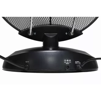 EVOLVEO Xany 4, 230/12V, aktive Raumantenne FM/DAB /DVB-T2, LTE-Filter, 4G, 5G