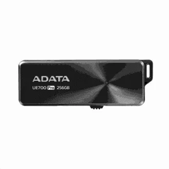 ADATA Flash Disk 256GB UE700PRO, USB 3.1 Dash Drive Elite (R: 360 / B: 180 MB/s) schwarz