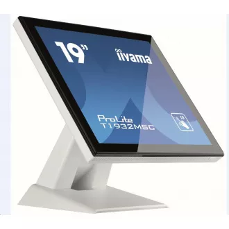Iiyama ProLite T1932MSC, 48,3 cm (19''), projiziert kapazitiv, weiß Iiyama ProLite T1932MSC, 48,3 cm (19''), projiziert kapazitiv, weiß