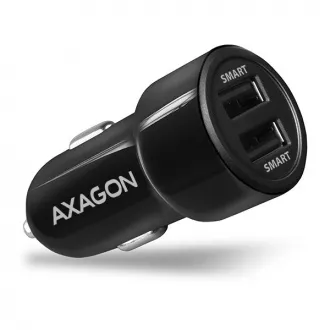 AXAGON PWC-5V5, SMART Autoladegerät, 2x Port 5V-2.4A + 2.4A, 24W AXAGON PWC-5V5, SMART Autoladegerät, 2x Port 5V-2.4A + 2.4A, 24W