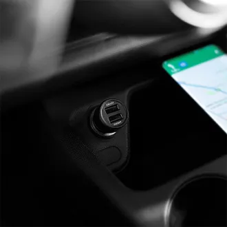 AXAGON PWC-5V5, SMART Autoladegerät, 2x Port 5V-2.4A + 2.4A, 24W AXAGON PWC-5V5, SMART Autoladegerät, 2x Port 5V-2.4A + 2.4A, 24W