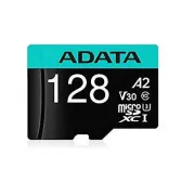 ADATA MicroSDXC-Karte 128 GB Premier Pro UHS-I V30S (R: 100 / B: 80 MB / s) + SD-Adapter