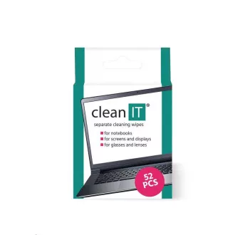 CLEAN IT Reinigungstücher nass Stück 52 Stück CLEAN IT Reinigungstücher nass Stück 52 Stück