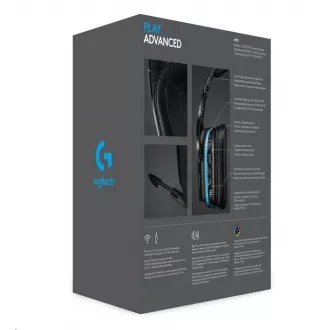 Logitech G935 Gaming-Kopfhörer, Kabellos 7.1, LIGHTSYNC Gaming-Headset - EMEA Logitech G935 Gaming-Kopfhörer, Kabellos 7.1, LIGHTSYNC Gaming-Headset - EMEA