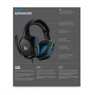 Logitech G432 7.1 Kabelgebundener Gaming-Kopfhörer
