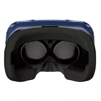 HTC Vive Pro Virtual Reality Headset (Kit), Blau (VR-Brille, Motino-Sensoren, Controller, integriertes Audio)