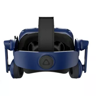 HTC Vive Pro Virtual Reality Headset (Kit), Blau (VR-Brille, Motino-Sensoren, Controller, integriertes Audio)