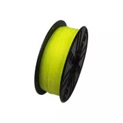 GEMBIRD Druckschnur (Filament) PLA, 1, 75mm, 1kg, fluoreszierend, gelb