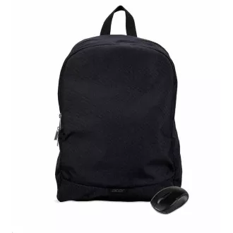 ACER NTB STARTER KIT 15,6 "ABG950 RUCKSACK SCHWARZ UND DRAHTLOSE MAUS SCHWARZ