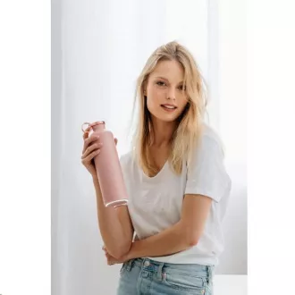 Equa Smart - smarte Flasche, Stahl, Marmor, Pink Blush