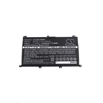 AVACOM Akku für Dell Inspiron 15 7559, 7557 Li-Ion 11, 4V 6491mAh 74Wh AVACOM Akku für Dell Inspiron 15 7559, 7557 Li-Ion 11, 4V 6491mAh 74Wh