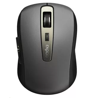 RAPOO Maus MT350 Optische Multimode-Maus, Schwarz