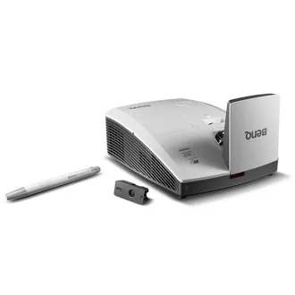 BENQ PRJ MH856UST + DLP; 1080p; 3200 ANSI, 10.000: 1; HDMI, LAN; Lautsprecher 10 W x2; Wandhalterung, optionales interaktives Kit PW30U & PT20
