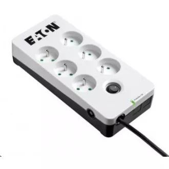 Eaton Protection Box 6 FR, Überspannungsschutz, 6 Steckdosen, 1m Eaton Protection Box 6 FR, Überspannungsschutz, 6 Steckdosen, 1m