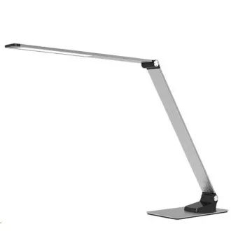 Solight LED Tischleuchte dimmbar, 11W, Farbwechsel, Aluminium gebürstet, silber