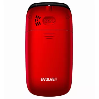EVOLVEO EasyPhone FD, Mobiltelefon für Senioren mit Ladestation (rote Farbe) EVOLVEO EasyPhone FD, Mobiltelefon für Senioren mit Ladestation (rote Farbe)