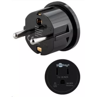 Goobay Reiseadapter USA / Japan für Geräte und Ladegeräte mit europäischem Stecker Goobay Reiseadapter USA / Japan für Geräte und Ladegeräte mit europäischem Stecker