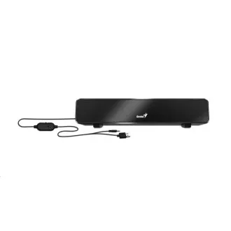 GENIUS Lautsprecher USB SoundBar 100 / kabelgebunden / 6W / USB / 3,5" Klinke / schwarz GENIUS Lautsprecher USB SoundBar 100 / kabelgebunden / 6W / USB / 3,5" Klinke / schwarz