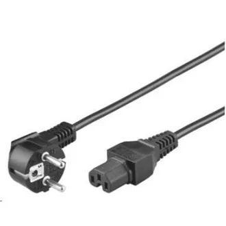 PREMIUMCORD 230V Netzkabel zum Computer 2m IEC 320 C15 Stecker mit Rille PREMIUMCORD 230V Netzkabel zum Computer 2m IEC 320 C15 Stecker mit Rille