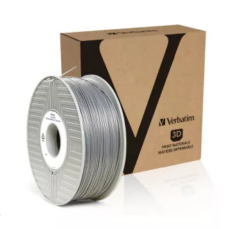 VERBATIM 3D Drucker Filament PLA 1,75mm, 335m, 1kg silber / metallgrau (55275) VERBATIM 3D Drucker Filament PLA 1,75mm, 335m, 1kg silber / metallgrau (55275)