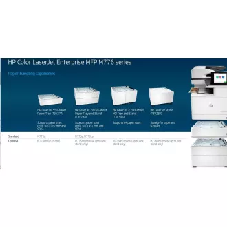 HP Color LaserJet Enterprise MFP M776dn (A3, 46 S./Min., USB, Ethernet, Drucken/Scannen/Kopieren, Duplex) HP Color LaserJet Enterprise MFP M776dn (A3, 46 S./Min., USB, Ethernet, Drucken/Scannen/Kopieren, Duplex)