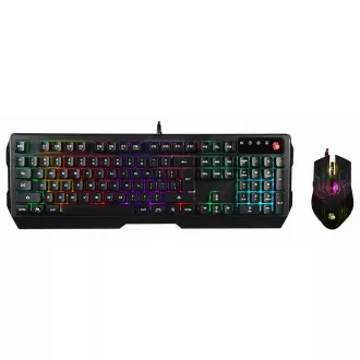 A4tech Bloody Q1300 Gaming-Tastatur und -Maus-Set, USB