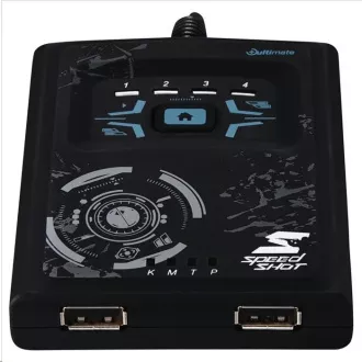 Hama Maus-/Tastatur-Konverter "Speedshot Ultimate" für PS4 / PS3 / Xbox One / Xbox360, Grau
