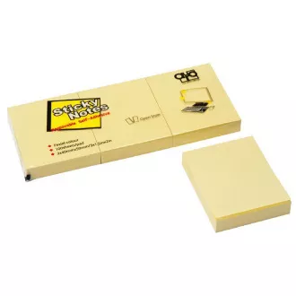 Selbstklebeblock 40x50mm gelb 3x100 Blatt Auro