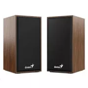 GENIUS Lautsprecher SP-HF180, 2.0, 6W, Holz, braun