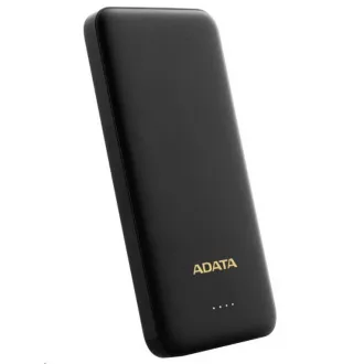ADATA PowerBank AT10000 - externer Akku für Handy/Tablet 10000mAh, schwarz